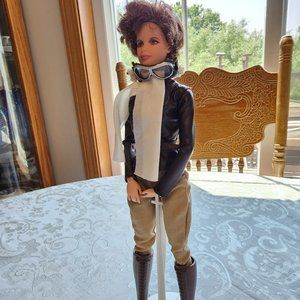 Barbie Doll Amelia Earhart Very nice!